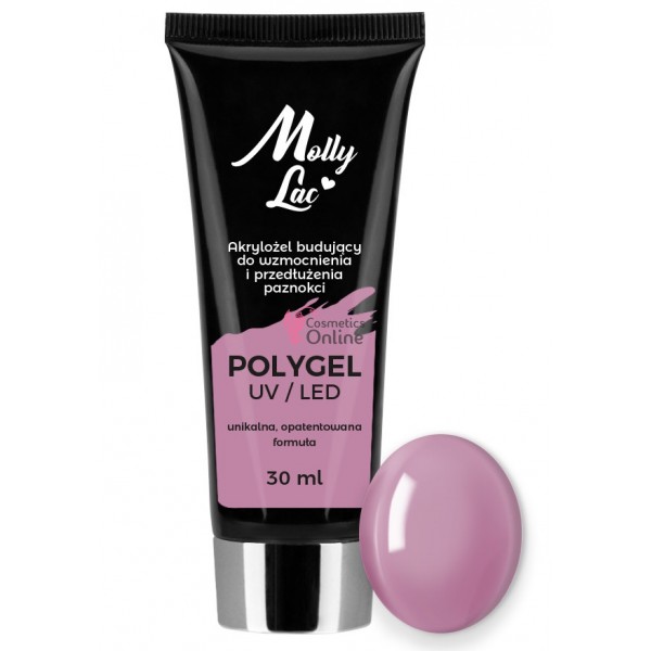 Polygel /Acrylgel MollyLac pentru constructie 30 ML - 20 Bean Paste 15736